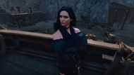 Yennefer's alternative look seems like something she'd actually wear (Image via CD Projekt Red || YouTube/Running Sky)